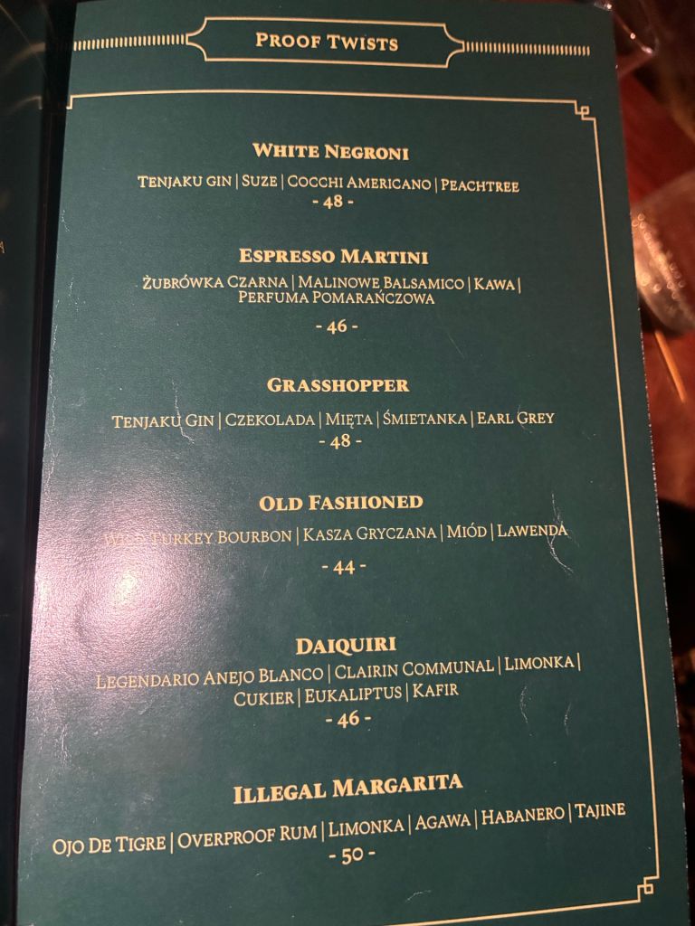 Proof Cocktail Bar