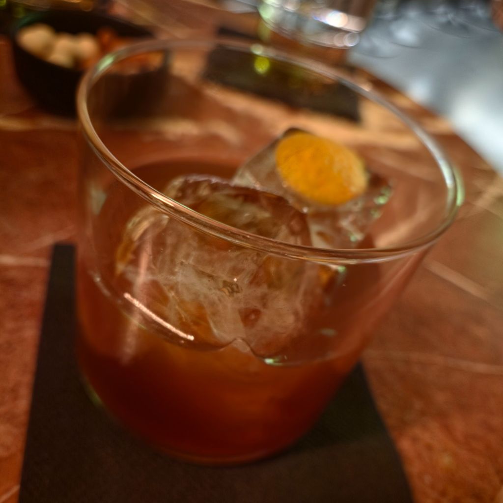 THE BAR IN FRONT OF THE BAR